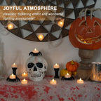 BEICHI 100Pack Flameless LED Tealight Candles, 200+ Hours, Warm White Light