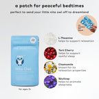 The Good Patch Nite Owl Patch, Natural Sleep Patch Support for Kid Bedtime with Tart Cherry, Chamomile, and Skullcap, Plant Powered, Sustained Release (12 Total Patches)