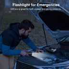 Flashlight 10000 High Lumens Rechargeable - 30W Super Bright LED Flash Light | 5000ft Beam & 12H Long Lasting USB C High Powered Handheld Police Flashlight for Home, Camping, Hiking, Emergency