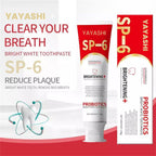 Sp6 Probiotic Ultra Whitening Toothpaste, Fresh Breath (2pcs)