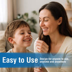 Genabio COVID-19 Antigen Rapid Self-Test Kit (270 Tests) – FDA EUA Authorized | 15 Min At-Home Results | OTC Nasal Swab | Easy Self-Test | (54 Packs, 5 Tests per Pack)