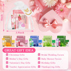 72 Pcs Bulk Gifts For Women, Bulk Facial Mask, Lip Balms, Hand Creams & Under Eye Patches, Spa Party Supplies,Party Favors For Bridal Wedding, Baby Shower,Sleepover Party, Christmas Stocking Stuffers