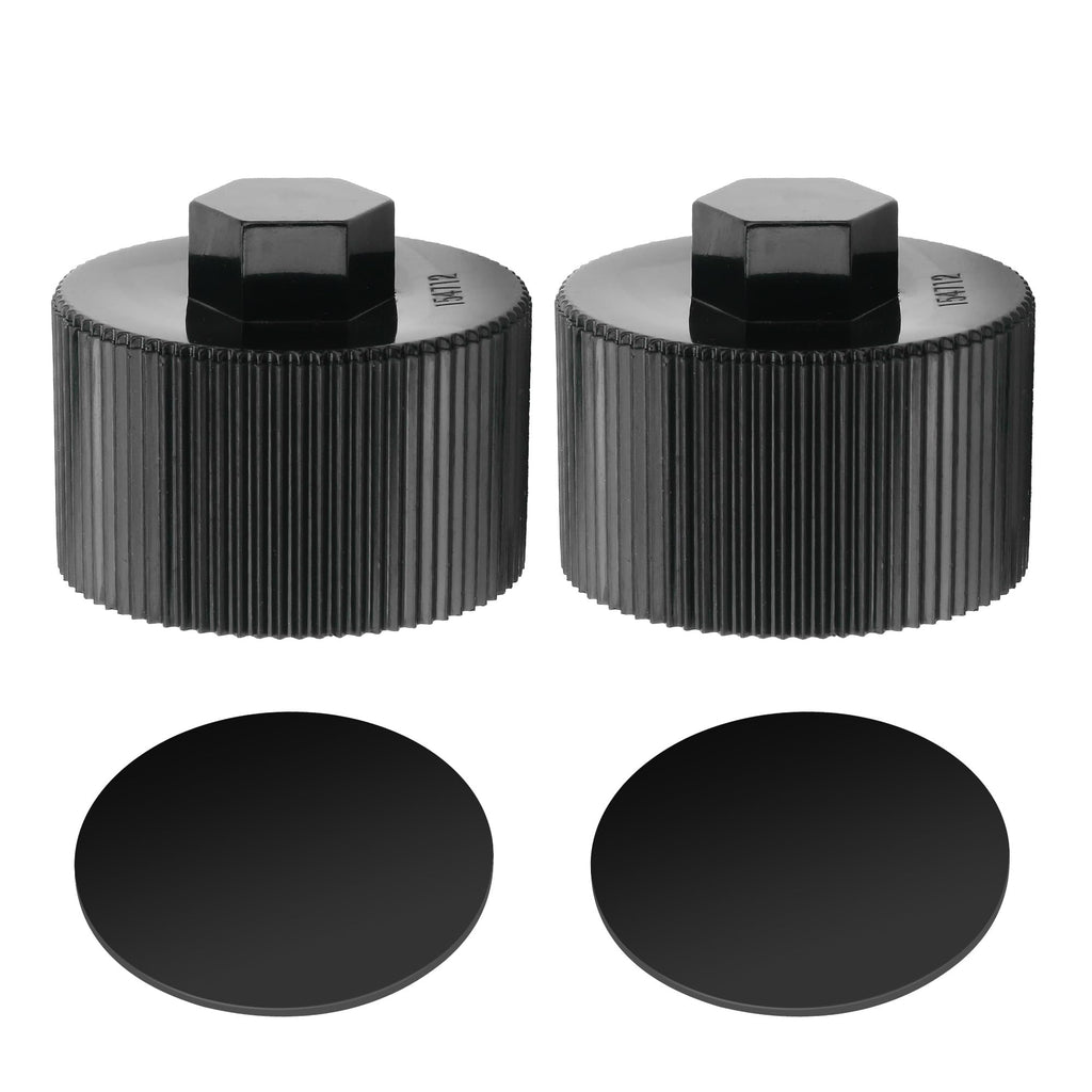 154712 Drain Cap Drain Plug Pool Sand Filter Drain Cap Compatible with Pentair Sand Dollar Top Mount Pool, Pentair Meteor, Cristal-Flo Ii Pool and Spa Aboveground Sand Filters (2 Pack)
