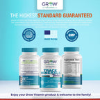 Grow Vitamin Trace Minerals Enhanced Complex, 100 Tablets