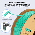 ELEGOO PLA Plus Filament Bundle Black 10KG, 1.75mm PLA+ Tough 3D Printer Filament Dimensional Accuracy +/- 0.02mm, 10 Pack 1kg Spool(2.2lbs) Fits for Most FDM 3D Printers
