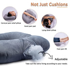 Hshbxd Donut Pillow for Tailbone Pain Relief, Wheelchair Cushion for Hemorrhoids and Bed Sores, Pregnancy, Donut Pillow Suitable for Office, Long Travel, Car and Home Sofa