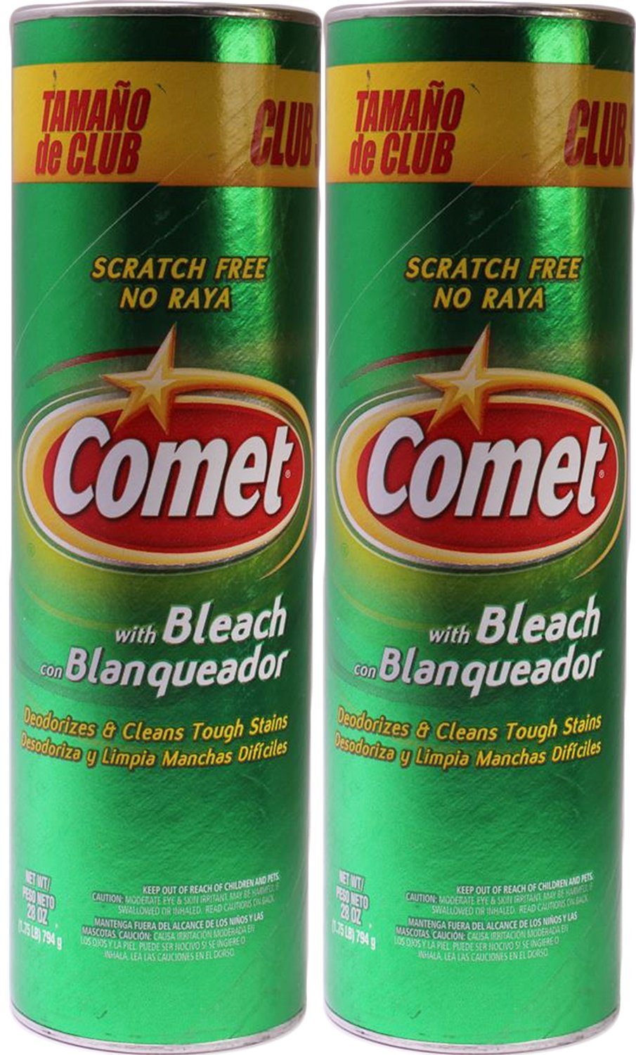 Comet Cleanser with Bleach 28 Ounce, Pack of 2,Liquid,Unscented
