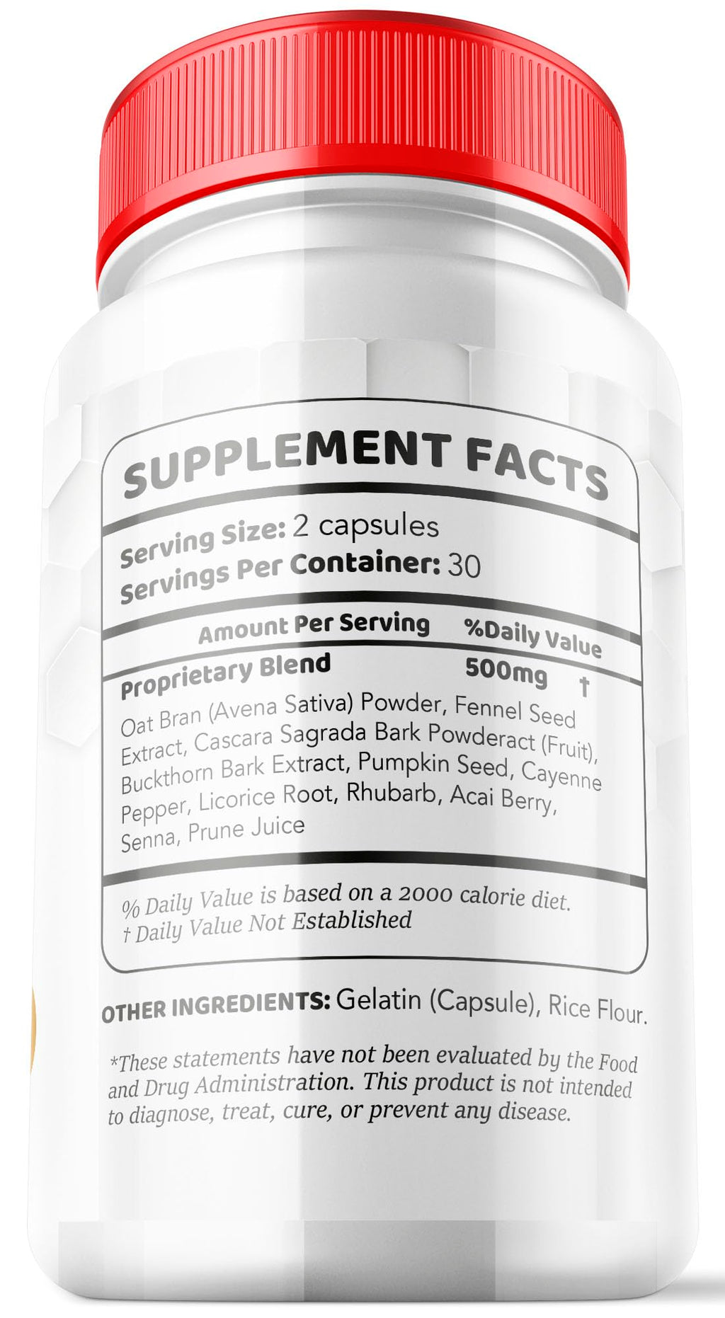 LIVORKA 5 Pack - Carbofix Pills, 60 Pills Pero Bottle for 30 Days