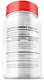 LIVORKA 5 Pack - Carbofix Pills, 60 Pills Pero Bottle for 30 Days