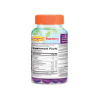 Emergen-C Elderberry Gummies, Elderberry Immune Support Natural Flavors with High Potency Vitamin C, Back to School Essentials - 36 Count