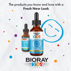 BIORAY Kids NDF Calm, Vanilla - 4 fl oz - Nourish the Liver & Remove Toxins - Non-GMO, Vegan, Gluten Free - 2-4 Month Supply