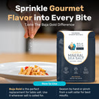 Baja Gold Signature Mineral Sea Salt - Recommended by Gary Brecka - Organic Natural Grain Salt for Cooking & Baking | Authentic Baja Salt | Ideal for All Culinary Creations | 1 lb. Resealable Bag, 300+ Servings