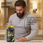 (3 Pack) Mens Growth Capsules, Official MensGrowth Supplement with Premium Ingredients for Maximum Strength & Overall Wellness, All Natural Advanced Formula Support Pills for Reviews (180 Capsules)