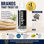 Amodex Ink & Stain Remover for Clothes, Leather and Skin - Removes Ink, Ballpoint, Sharpie, Grease and More, Works on Set-in Stains, Gentle but Powerful, 4oz/120ml Bottle (Pack of 3)