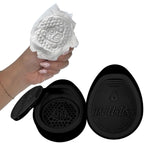 The UnWipe – Textured, Portable, Septic-Safe Tush Cleaning Instead of Flushable or Baby Wipes, Black LE