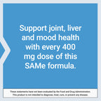 Life Extension Same, Mood, Joint & Liver Support, Gluten-Free, Non-GMO, Vegetarian, 30 Tablets
