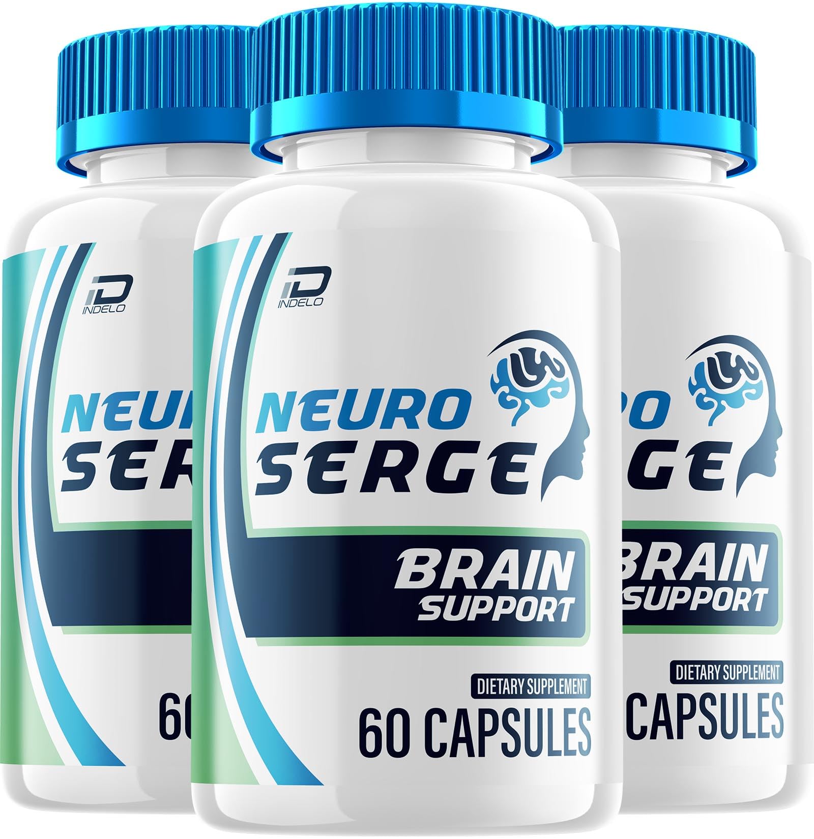 Neuro Serge Advanced Formula Capsules – Neuro Serge Natural Blend Focus Memory Support Supplement and Reviews (3 Pack – 180 Capsules)