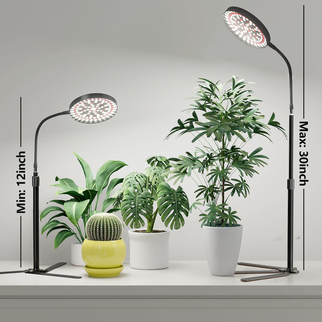 Grow Light for Plants Indoor Growing,Height 10-32'' with Dimming & Timer