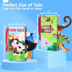 beiens Baby Books 0-6 Months, 2PCS Baby Toys 0-3-6-12-18 Months, Touch Feel Sensory Cloth Crinkle Soft Books, Tummy Time Toys, Infant Newborn Toys, Baby Boy Girl Shower Gifts Stroller Toys, MR1617.