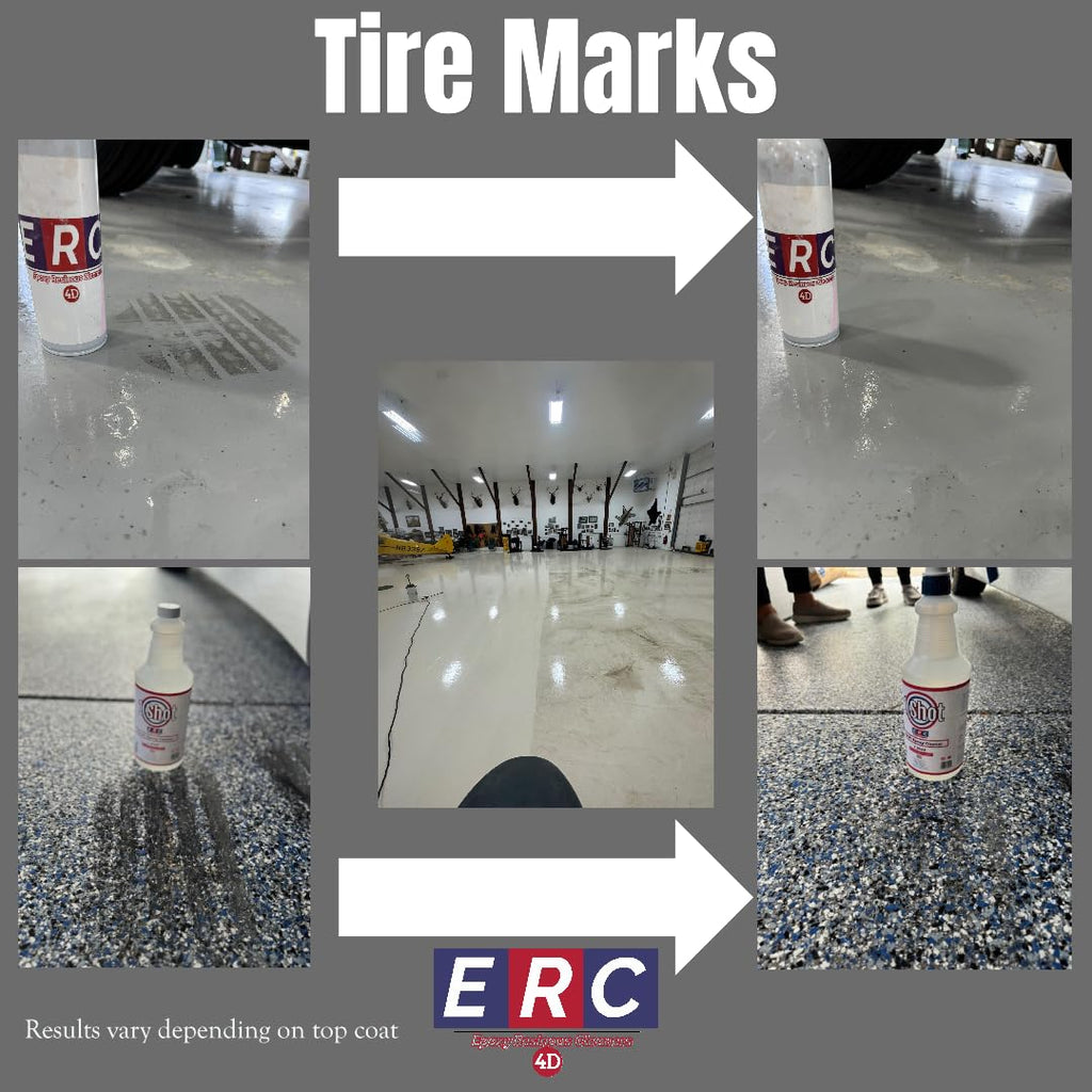 ERC #1 Epoxy Cleaner "Ready 2 Go" Pre-Diluted Gallon of ERC Epoxy & Resinous Surface Cleaner | Professional Strength | No Mixing Required | Cleans Epoxy Floors, Sealed Concrete, and More