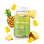 BeLive Magnesium Glycinate Gummies 200 mg - Sugar Free Supplement for Muscle Relaxation, Sleep Support, & Heart Health for Adults & Kids - Pineapple Flavor - 5 Pack, 300 Count