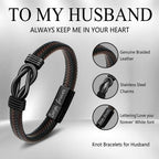 Anniversary Birthday Gifts for Husband Him Men from Wife Bracelets for Men