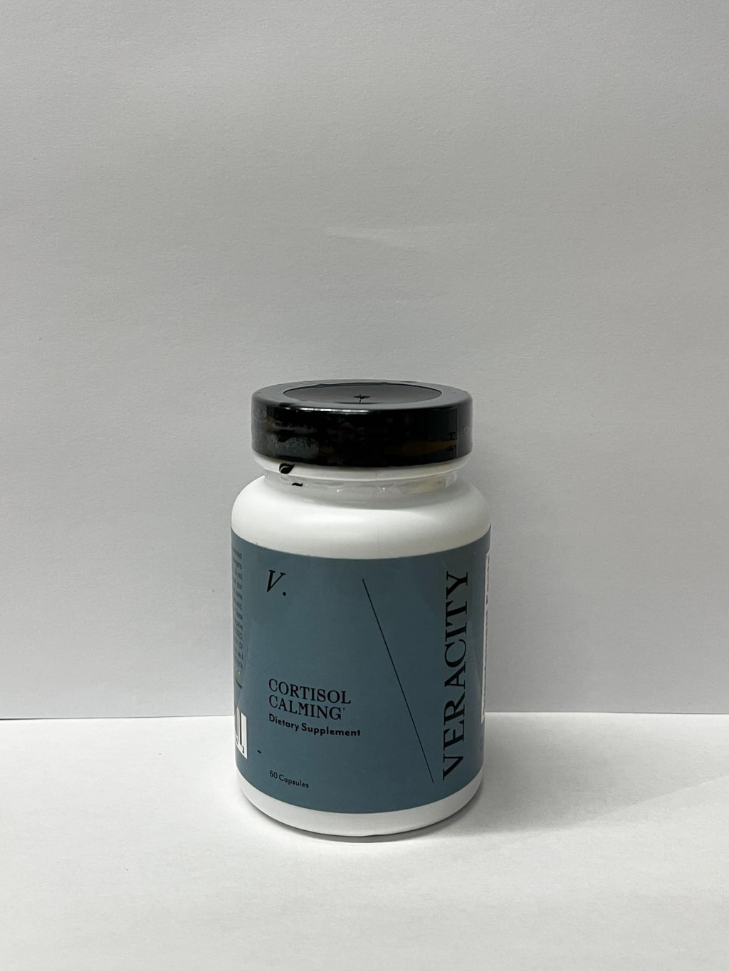 Veracity Cortisol Calming - Clinically Proven Stress & Sleep Support Supplement - Reduces Tension & Improves Mental Clarity with Natural Blend of Adaptogens - 60 Capsules