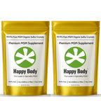 Organic Sulfur Crystals - 99.9% Pure MSM Crystals, Premium MSM Supplement - 2 x 1 LBS Pack