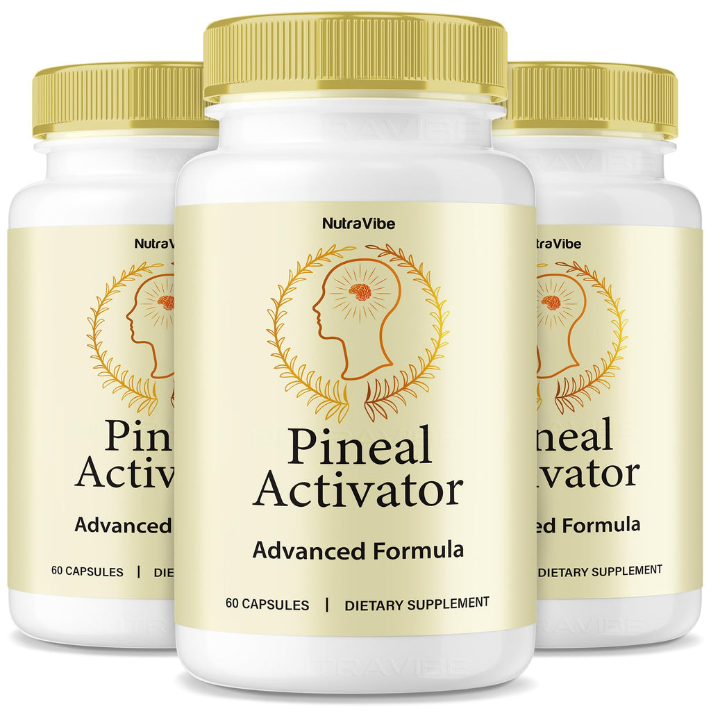 (3 Pack) Pineal Activator Capsules ��� Natural Pineal Gland Support for Clarity, Focus, Memory Sharpness and Restful Balance | PinealActivator Easy-to-Take Daily Pills, Original Formula (180 Capsules)