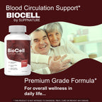 Bio Cell Capsules - Official Bio Cell Pills Advanced Formula, BioCell Blood Health Support Supplement*, 60 Capsules