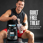 REDCON1 MRE Whole Food Protein Powder, Fudge Brownie - Meal Replacement Made with Animal and Plant Based Protein Sources, Nutrient and Calorie Dense, 0g Added Sugar (24 Servings)