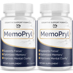(2 Pack) Memopryl Brain Capsules, Official Memopryl Pills with All Natural Ingredients, Advanced Formula Memo Pryl Health and Wellness Support Pills with Maximum Strength Multivitamins (120 Capsules)