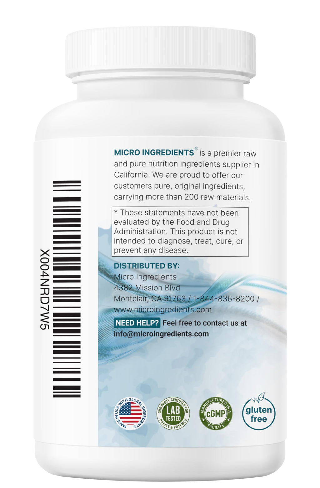 Pure Magnesium Citrate Supplements 500mg, 300 Capsules | Fat-Soluble Vitamin C Added | 100% Chelated | Only Active Ingredients