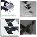 YEELOR 2‑in‑1 Rotary Cultivator for Tilling and Weeding