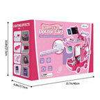 Liberry Toddlers Doctor Kit Toy for Girls Boys Ages 2 3 4 5, Pink