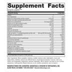 Bariatric Advantage Chewable High ADEK with Iron - for Bariatric Patients - High Potency Vitamin A, D, E & K - Includes B-Vitamins - Chewable Multivitamins - Tropical Fruit - 60 Count
