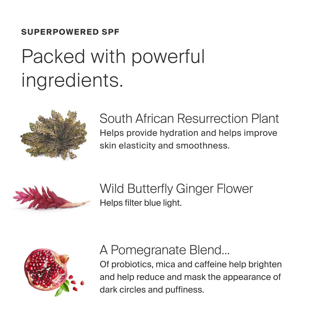Supergoop! Bright-Eyed Mineral Eye Cream, 0.5 fl oz - SPF 40 PA+++ Hydrating & Illuminating Mineral Sunscreen - Under Eye Cream for Dark Circles & Puffiness - Revives Tired Eyes