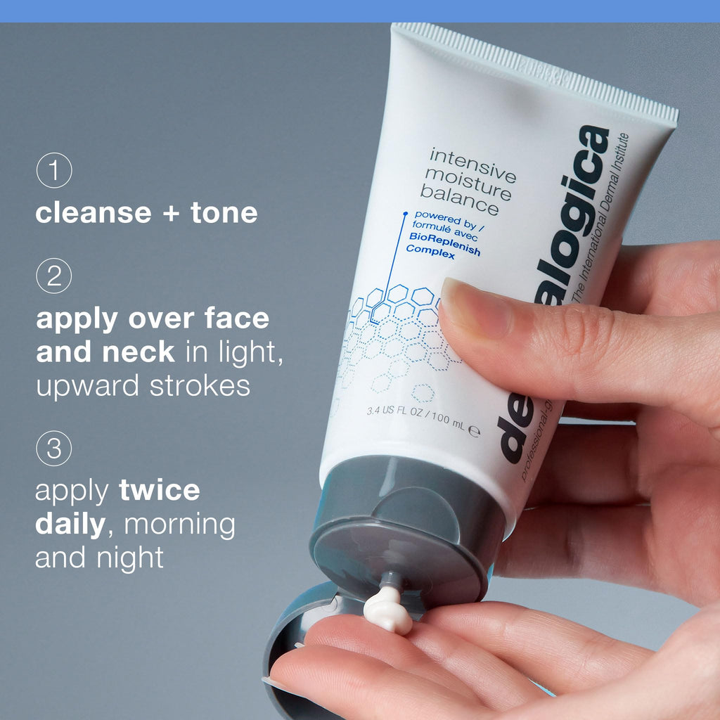 Dermalogica Intensive Moisture Balance (1.7 Fl Oz) Face Moisturizer with Hyaluronic Acid - Restores Balance to Dry, Depleted Skin for Optimal Barrier Performance