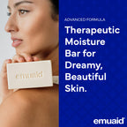 emuaid Therapeutic Moisture Bar – Medicated Face & Body Cleansing Bar for Fungal-Prone Skin, Jock Itch & Irritation Relief, Soothes & Hydrates with 5% Emu Oil, Tea Tree & Natural Oils, 5oz
