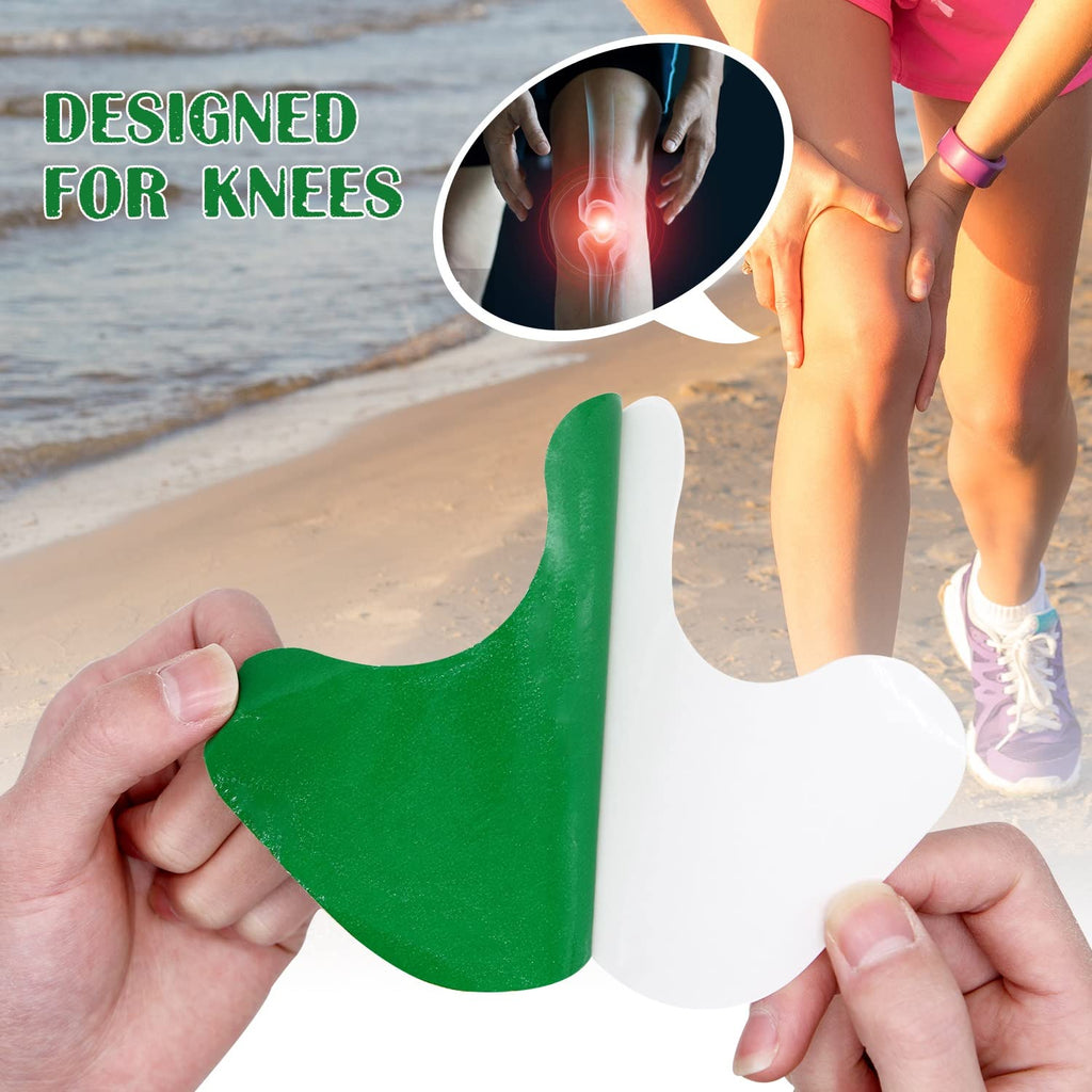 60Pcs Knee Pain Relief Patches Kit, Pain Relief Patch for Knee, Wormwood Herbal Knee Patches for Arthritis, Relieves Muscle Soreness in Knee, Neck, Shoulder