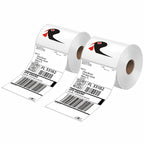 1000 4x6 Thermal Labels 500/Roll, HUOJI 4x6 Thermal Shipping Labels Roll Compatible with Rollo, Zebra, MUNBYN Printers, Commercial Grade