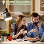 LED Light Bulbs, 100 Watt Equivalent A19 LED Bulbs, 13W 3000K Soft White 1500 Lumens Non-Dimmable Bright E26 Edison Medium Screw Bulbs for Home Bedroom Kitchen Living Room Office Lamp, 10-Pack