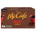 McCafe Premium Roast Coffee, Single Serve Keurig K-Cup Pods, Medium Roast, 84 Count