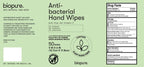 Biopure Antibacterial Hand Wipes Fresh Morning Breeze- Antibacterial Wipes with Aloe and Vitamin E Formula | 5"x7" Wet Wipes Canister | No Parabens, Sulfates or Phthalates, Kills 99% of Germs, 300 ct