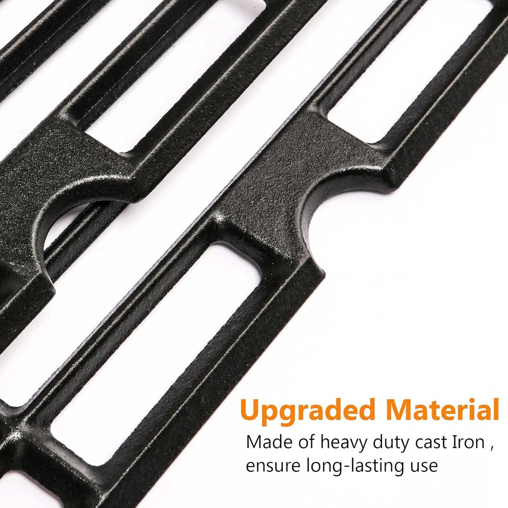 GRISUN Grill Grates for Pit Boss Austin XL, Rancher XL Wood Pellet Grills, Heavy Duty Cast Iron Grill Grids for Pit Boss 1000 Series Grills, 3 PCS