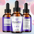 Glycotide Drops, Official Glycotide Blood Support Drops with All Natural Ingredients, Advanced Formula Glicotide Blood Health & Overall Wellness Supplement with Maximum Strength Vitamins (30 Servings)