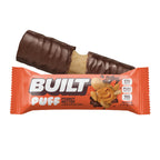 Built Puffs Bars, 12 Count Protein Bar - High Protein Energy Bars, Collagen, Gluten Free, Chocolate Covered, Low Carb, Low Calorie, Low Sugar, Delicious Protein, Healthy Snack (Peanut Butter)