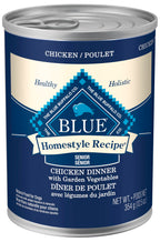 Blue Buffalo Homestyle Recipe Chicken Senior Wet Dog Food, 12.5 oz, 12 ct