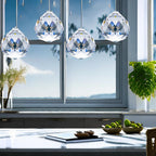 Yesland 20 Pack Upgraded Crystal Ball Prism 40mm / 1.57 Inch Decorative Ball - Suncatcher Rainbow Pendants Maker - Perfect for Chandelier Window & Wedding Decoration