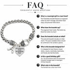 Infinity Collection Best Friend Bracelet, Sisters by Heart Initial Jewelry